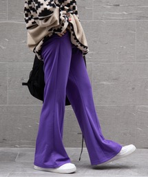 WEGO | WEGO/ポンチセンタープレスフレアパンツ(スラックス)