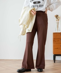 WEGO | WEGO/ポンチセンタープレスフレアパンツ(スラックス)