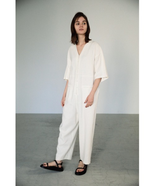 BLACK BY MOUSSY（ブラックバイマウジー）の「silk linen all in