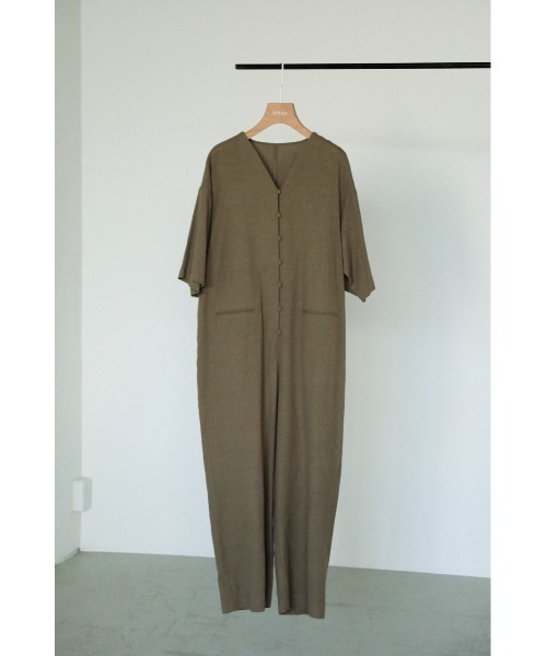 BLACK BY MOUSSY（ブラックバイマウジー）の「silk linen all in