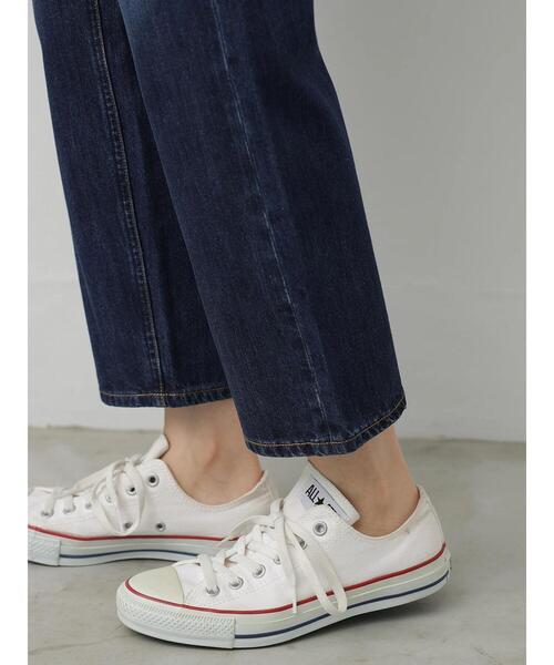 AMERICAN HOLIC（アメリカンホリック）の「ストレートデニム（デニムパンツ・レディース・インディゴブルー/ライトインディゴブルー/オフホワイト・L/M/S）」の17枚目の写真