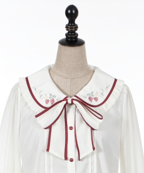 axes femme POETIQUE ストロベリーフィールド ブラウス ピンク 71i52ldz6uL._UY1000_.jpg