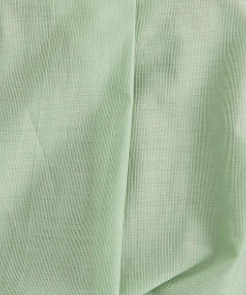 green label relaxing(グリーンレーベルリラクシング)の「FFC カールマイヤー コクーン スキッパー ブラウス <フリーサイズ>(シャツ/ブラウス・レディース・ベージュ/ライム/ダークグレー/ロイヤルブルー・FREE)」の19枚目の写真