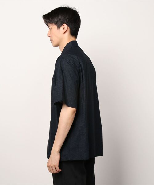 Milok（ミロック）の「“MIDNIGHT IN DAYTIME” SHORT SLEEVE SHIRT（シャツ/ブラウス・メンズ・ネイビー・46/48/44）」の8枚目の写真