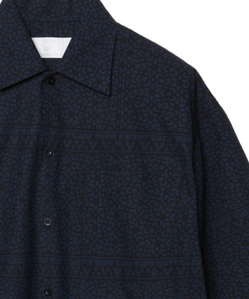 Milok（ミロック）の「“MIDNIGHT IN DAYTIME” SHORT SLEEVE SHIRT（シャツ/ブラウス・メンズ・ネイビー・46/48/44）」の3枚目の写真
