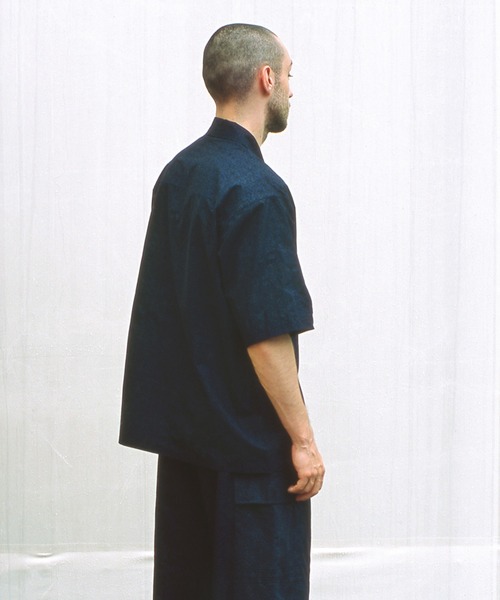 Milok（ミロック）の「“MIDNIGHT IN DAYTIME” SHORT SLEEVE SHIRT（シャツ/ブラウス・メンズ・ネイビー・46/48/44）」の2枚目の写真