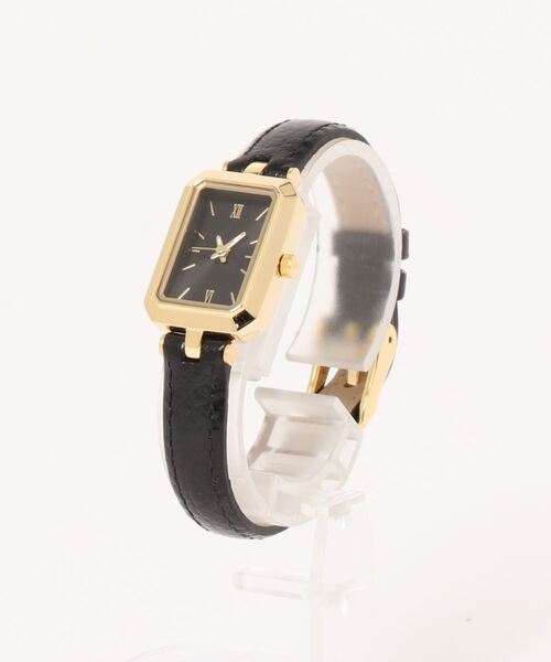 BARNYARDSTORM(バンヤードストーム)の「BARNYARDSTORM / 【otonaMUSE8月号掲載 佐田真由美さん着用】角フレームスリムウォッチ(アナログ腕時計・レディース・キャメル/ブラック/グレー・FREE)」の13枚目の写真