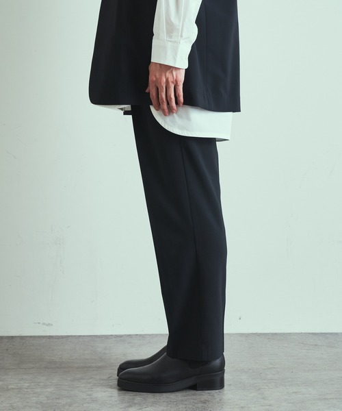 Lui's（ルイス）の「【2×2 セットアップシリーズ 21Summer】 テーパードパンツ（スラックス・メンズ・ブラック/パープル/ブルーグリーン・SMALL/MEDIUM）」の8枚目の写真