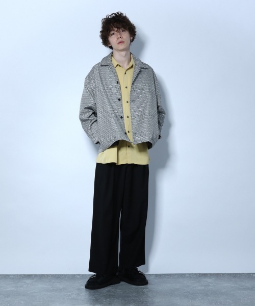 HARE（ハレ）の「トロミシャツ(HARE)（シャツ/ブラウス・メンズ・ブラック/ライトグレー/ブルー/イエロー・SMALL/MEDIUM）」の10枚目の写真