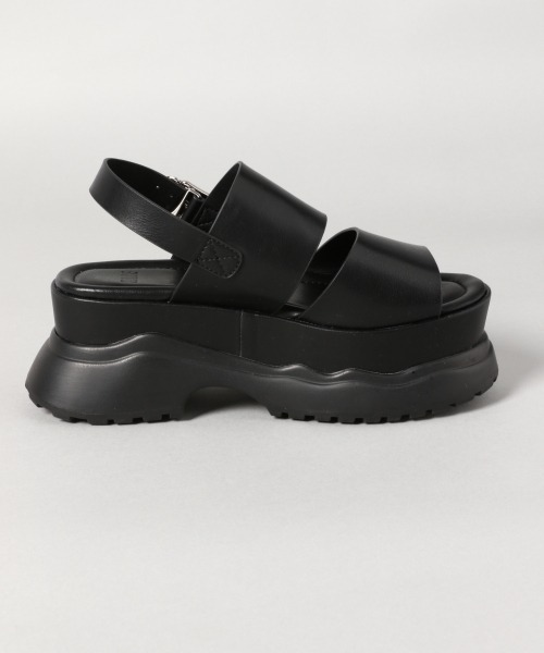 HARE（ハレ）の「レザーボリュームスポーツサンダル(HARE)（サンダル・レディース・ブラック系その他/ブラック・L/M）」の9枚目の写真