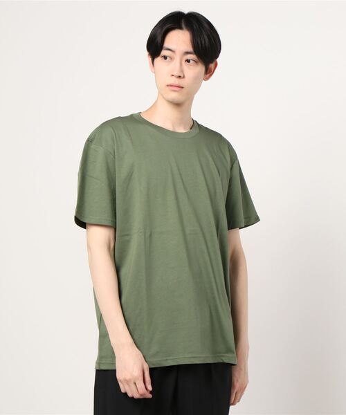 GAP（ギャップ）の「モダン クルーネックtシャツ（Tシャツ/カットソー・メンズ・ネイビー/ベージュ/グリーン/ホワイト/グレー/ピンク/ブラック/その他/グレー系その他・XS/XL/M/L/XXS/S）」の7枚目の写真