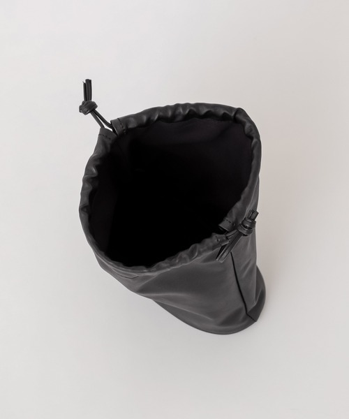 Chico（チコ）の「巾着付きペーパーバケツバック（かごバッグ・レディース・ブラック/アイボリー・FREE）」の22枚目の写真