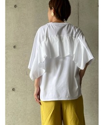 BEARDSLEY | 後ろフリルTシャツ(Tシャツ/カットソー)
