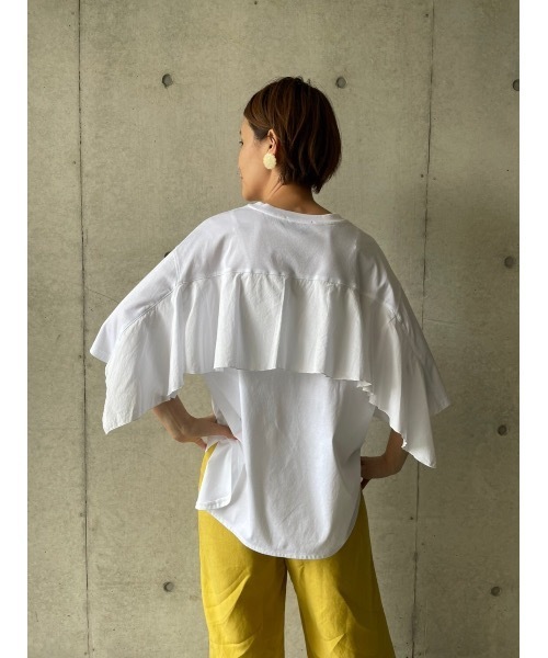BEARDSLEY（ビアズリー）の「後ろフリルTシャツ（Tシャツ