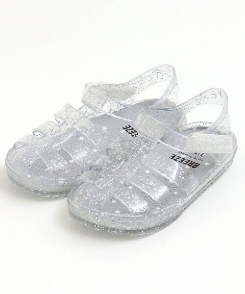 BREEZE(ブリーズ)の「/キラキラサンダル(サンダル・キッズ・ラベンダー/イエロー/シルバー・16/18/17/14/15 /19)」の3枚目の写真