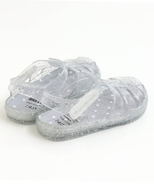 BREEZE(ブリーズ)の「/キラキラサンダル(サンダル・キッズ・ラベンダー/イエロー/シルバー・16/18/17/14/15 /19)」の5枚目の写真