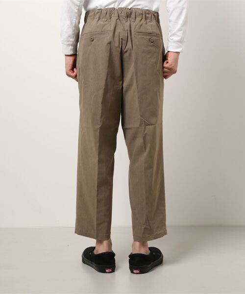 PLUS ONE（プラスワン）の「【PLUS ONE】DRYアンクルワイドパンツ（その他パンツ・メンズ・ネイビー/ベージュ/ダークグレー・L/XL/M/S）」の5枚目の写真
