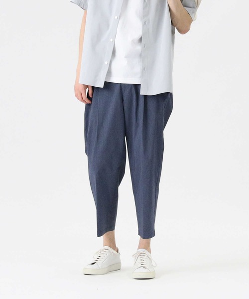 PLUS ONE（プラスワン）の「【PLUS ONE】DRYアンクルワイドパンツ（その他パンツ・メンズ・ネイビー/ベージュ/ダークグレー・L/XL/M/S）」の11枚目の写真