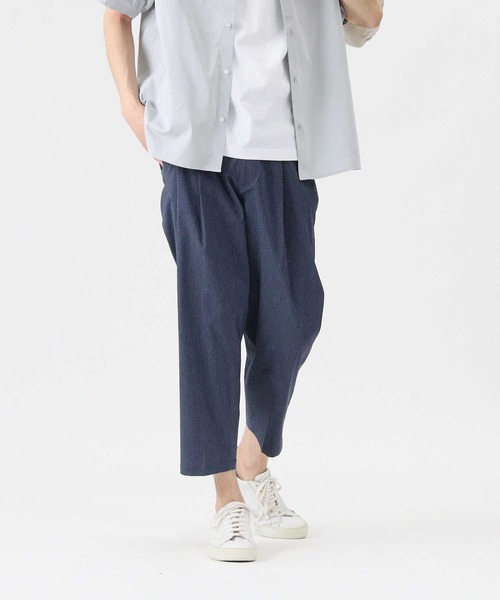 PLUS ONE（プラスワン）の「【PLUS ONE】DRYアンクルワイドパンツ（その他パンツ・メンズ・ネイビー/ベージュ/ダークグレー・L/XL/M/S）」の13枚目の写真