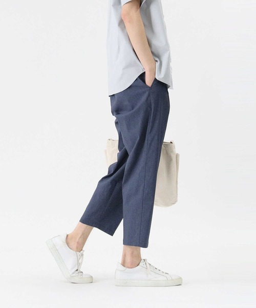 PLUS ONE（プラスワン）の「【PLUS ONE】DRYアンクルワイドパンツ（その他パンツ・メンズ・ネイビー/ベージュ/ダークグレー・L/XL/M/S）」の15枚目の写真