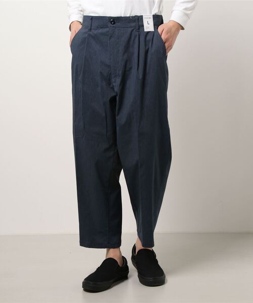 PLUS ONE（プラスワン）の「【PLUS ONE】DRYアンクルワイドパンツ（その他パンツ・メンズ・ネイビー/ベージュ/ダークグレー・L/XL/M/S）」の19枚目の写真