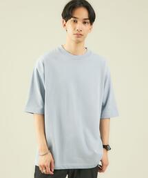 green label relaxing | ＜機能 / 制菌・部屋干し防臭＞ 1_OF MINE GIZA テーパード クルーネック カットソー(Tシャツ/カットソー)