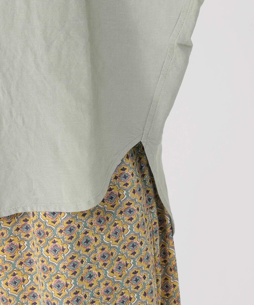 studio CLIP（スタディオクリップ）の「リネンレーヨンドルマンシャツ（シャツ/ブラウス・レディース・ホワイト/ベージュ/カーキ・FREE）」の11枚目の写真