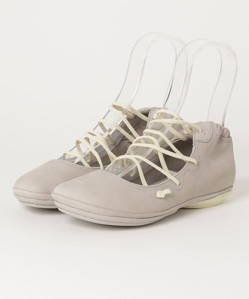 新品 Camper Right Nina カンペール バレエシューズ グレー CAMPER（シューズ） CAMPER カンペール フラットシューズ Right