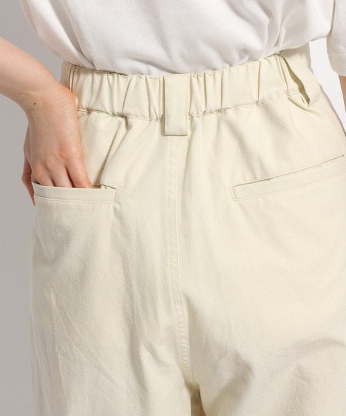 niko and...（ニコアンド）の「リネンタックカラーパンツ（その他パンツ・レディース・アイボリー/イエロー/グリーン/オレンジ/セージグリーン/ブラック/パープル/ブラウン・MEDIUM/LARGE）」の16枚目の写真