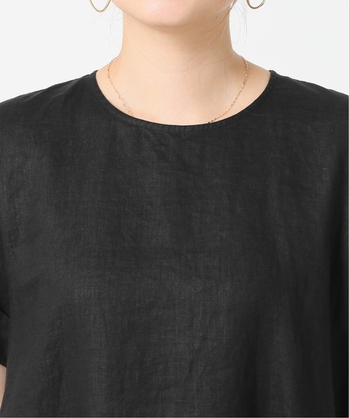 JOURNAL STANDARD（ジャーナルスタンダード）の「リネンHSマキシフレアワンピース◆3（ワンピース・レディース・ブラウン/ブルー/ベージュ/ブラック・36/38）」の18枚目の写真