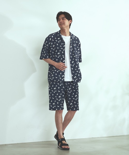 Blue Standard (ブルースタンダード)の「【BLUE STANDARD】速乾 制菌 防臭 快適 シワになりづらいドライワッフルショートパンツ(ショーツ) セットアップ対応品番(その他パンツ・メンズ・杢グレー/ブルー系その他/ホワイト/ネイビー・MEDIUM/X-LARGE/LARGE)」の17枚目の写真
