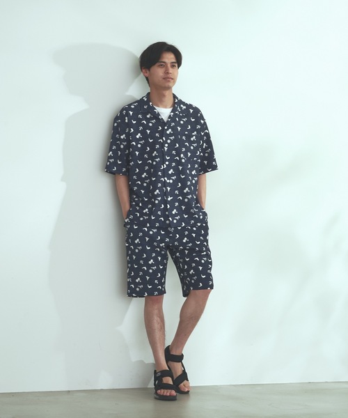 Blue Standard (ブルースタンダード)の「【BLUE STANDARD】速乾 制菌 防臭 快適 シワになりづらいドライワッフルショートパンツ(ショーツ) セットアップ対応品番(その他パンツ・メンズ・杢グレー/ブルー系その他/ホワイト/ネイビー・MEDIUM/X-LARGE/LARGE)」の18枚目の写真