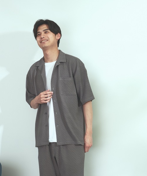 Blue Standard (ブルースタンダード)の「【BLUE STANDARD】速乾 制菌 防臭 快適 シワになりづらいドライワッフルショートパンツ(ショーツ) セットアップ対応品番(その他パンツ・メンズ・杢グレー/ブルー系その他/ホワイト/ネイビー・MEDIUM/X-LARGE/LARGE)」の9枚目の写真