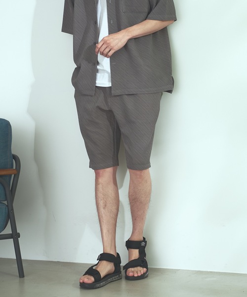 Blue Standard (ブルースタンダード)の「【BLUE STANDARD】速乾 制菌 防臭 快適 シワになりづらいドライワッフルショートパンツ(ショーツ) セットアップ対応品番(その他パンツ・メンズ・杢グレー/ブルー系その他/ホワイト/ネイビー・MEDIUM/X-LARGE/LARGE)」の13枚目の写真