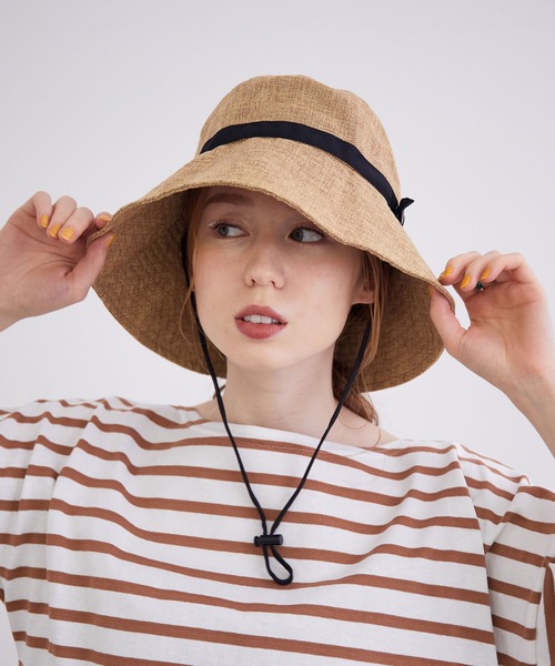 MADEMOISELLE ROPE'（マドモアゼル ロペ）の「【THE NORTH FACE】ハイクブルームハット（ハット・レディース・ベージュ・FREE）」の3枚目の写真