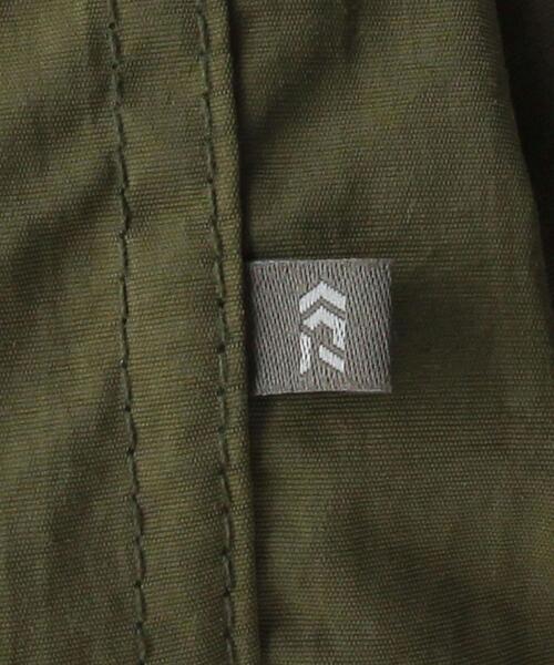 DAIWA（ダイワ）の「別注 [ ダイワ ] DAIWA × GLR エフェクト バッグ / 巾着（ショルダーバッグ・メンズ・ブラック/ダークグリーン・FREE）」の5枚目の写真