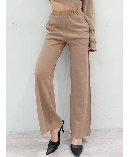 GYDA（ジェイダ）の「ワイドスウェットパンツ（その他パンツ・レディース・ブラック/ベージュ/ブラウン・FREE）」の17枚目の写真