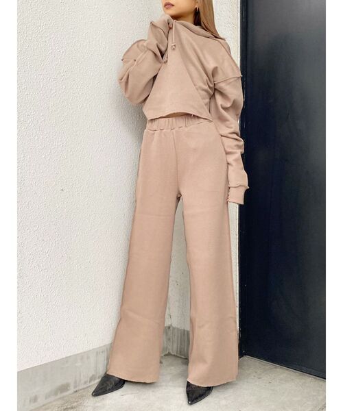 GYDA（ジェイダ）の「ワイドスウェットパンツ（その他パンツ・レディース・ブラック/ベージュ/ブラウン・FREE）」の19枚目の写真