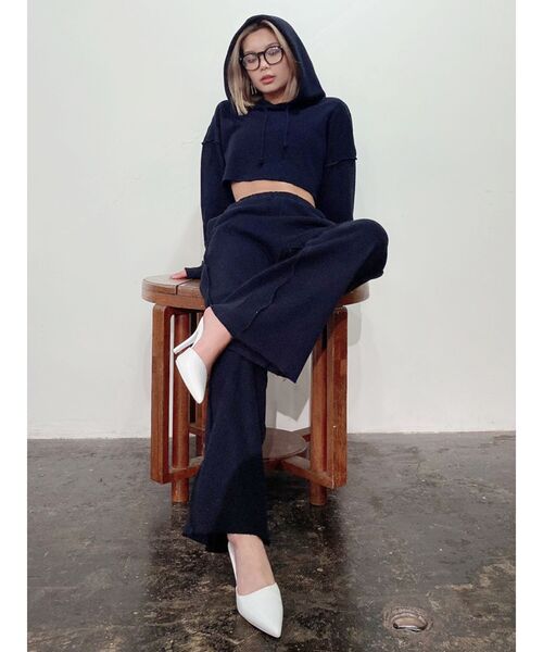 GYDA（ジェイダ）の「ワイドスウェットパンツ（その他パンツ・レディース・ブラック/ベージュ/ブラウン・FREE）」の22枚目の写真