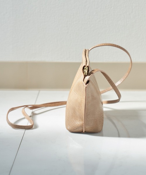 ROPE' PICNIC（ロペピクニック）の「パクパク金具スクエアミニショルダーバッグ（ショルダーバッグ・レディース・ネイビー/ブラウン系その他3/グリーン・FREE）」の18枚目の写真