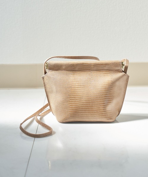 ROPE' PICNIC（ロペピクニック）の「パクパク金具スクエアミニショルダーバッグ（ショルダーバッグ・レディース・ネイビー/ブラウン系その他3/グリーン・FREE）」の19枚目の写真