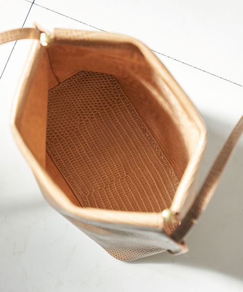 ROPE' PICNIC（ロペピクニック）の「パクパク金具スクエアミニショルダーバッグ（ショルダーバッグ・レディース・ネイビー/ブラウン系その他3/グリーン・FREE）」の6枚目の写真