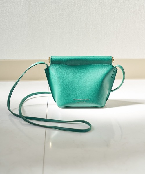 ROPE' PICNIC（ロペピクニック）の「パクパク金具スクエアミニショルダーバッグ（ショルダーバッグ・レディース・ネイビー/ブラウン系その他3/グリーン・FREE）」の11枚目の写真