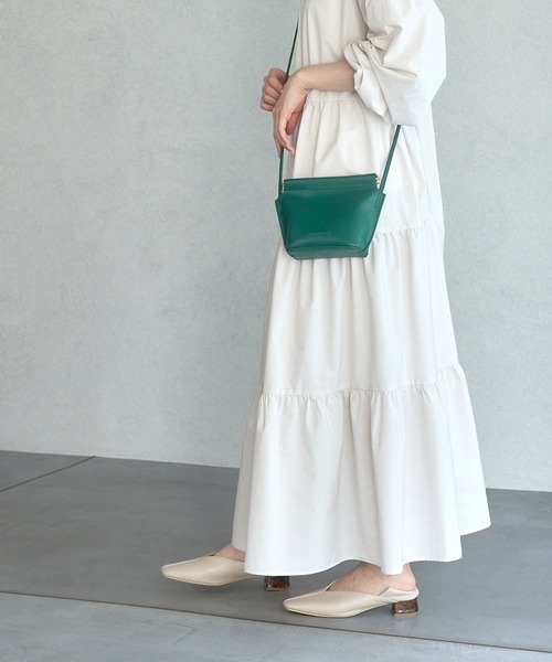 ROPE' PICNIC（ロペピクニック）の「パクパク金具スクエアミニショルダーバッグ（ショルダーバッグ・レディース・ネイビー/ブラウン系その他3/グリーン・FREE）」の15枚目の写真