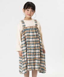 2WAYチェック柄ミディ丈スカート
