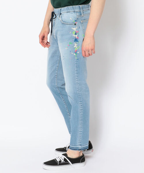 surt(サート)の「SURT (サート)NEW PAINT DENIM/ニューペイントデニム(デニムパンツ・メンズ・サックスブルー/インディゴブルー・SMALL/MEDIUM/LARGE/X-LARGE/X-SMALL)」の3枚目の写真