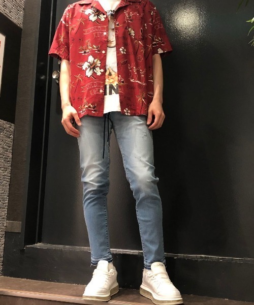 surt(サート)の「SURT (サート)NEW PAINT DENIM/ニューペイントデニム(デニムパンツ・メンズ・サックスブルー/インディゴブルー・SMALL/MEDIUM/LARGE/X-LARGE/X-SMALL)」の14枚目の写真