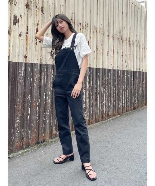 ENVYM（アンビー）の「レタリングＴ－ＳＨ（Tシャツ/カットソー・レディース・ホワイト/ブラック/グリーン・FREE）」の15枚目の写真