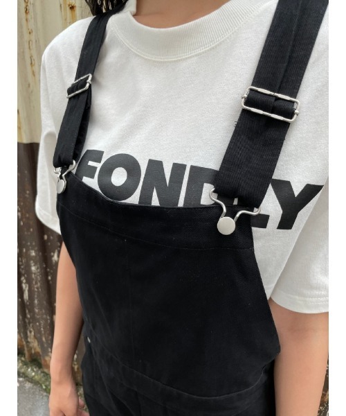 ENVYM（アンビー）の「レタリングＴ－ＳＨ（Tシャツ/カットソー・レディース・ホワイト/ブラック/グリーン・FREE）」の17枚目の写真