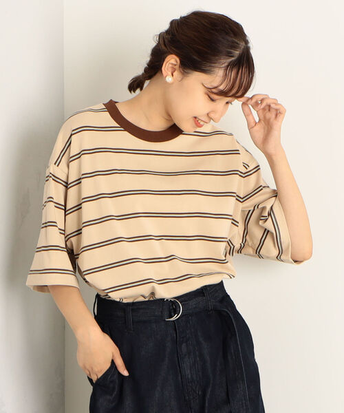 FREDY&GLOSTER(フレディアンドグロスター)の「【sportswear/スポーツウェア】ショートスリーブTシャツ(Tシャツ/カットソー・レディース・ホワイト系その他4/ベージュ系その他3/ブルー系その他3・FREE)」の20枚目の写真